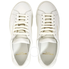 Saint Laurent Ladies Low Top Lace-up Sneakers in White with Logo 533726 0M500 9030