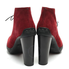 Tod's Womens Suede Boots in Dark Cherry XXW0OJ00D80HR0R604