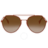 Fendi Brown Gradient Round Ladies Sunglasses FF 0194/S 73353 FF 0194/S 73353