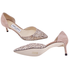 Jimmy Choo Esther 85 Glitter Suede Leather Pointed Pump, Brand Size 36 (US Size 6) 184 ESTHER 60 WBD BAL PIN