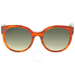 Gucci Havana Cat Eye Sunglasses GG0035S 003 54