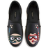 Dolce & Gabbana Mens Footwear Shoes Slip On  Black Skate Des Snorkel CS1599 AU826 8B956