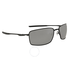 Oakley Square Wire Black Iridium Polarized Men's Sunglasses OO4075-407505-60