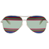 Ferragamo Multi/Green Aviator Ladies Sunglasses SF172S 047 60