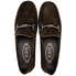Tod's Doppia T City Gommino Suede Loafers Brown XXM0LR0Q700RE0