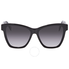 Fendi Peekaboo Grey Gradient Square Ladies Sunglasses FF0289S080755