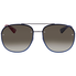 Gucci Brown Gradient Aviator Sunglasses GG0227S 002 62