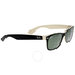 Ray Ban New Wayfarer Green Classic G-15 Sunglasses RB2132 875 52-18
