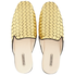 Bottega Veneta Ladies Lite Gold  Italian Luxury Shoes Slipper 451886 VAWR0 8416