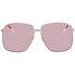 Gucci Gucci Pink Oversized Ladies Sunglasses GG0394S 004 62 GG0394S 004 62