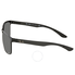 Ray Ban Polarized Silver Mirror Chromance Rectangular Sunglasses RB8319CH 186/5J 60