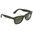 Ray Ban Wayfarer Green Classic G-15 Square Sunglasses RB4340 601/58 50 RB4340 601/58 50