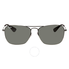 Ray Ban RayBan Green Classic Rectangular Sunglasses RB3610 91397158 RB3610 913971 58
