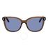 Ferragamo Blue Square Sunglasses SF815S 210 56 SF815S 210 56