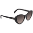 Prada Grey Gradient Plastic Cat Eye Ladies Sunglasses PR 14US 1AB0A7