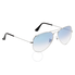 Ray Ban Aviator Gradient Light Blue Gradient Sunglasses RB3025 003/3F 58-14