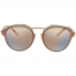 Dior Eclat Grey Rose GOld Lens Oval Ladies Sunglasses DIORECLAT GBZ/0J 60