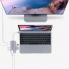 USB-C Hub Type C 8 trong 1 cho Macbook hiệu ANNBOS - USA.A030HH8 SILVER