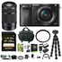 Sony Alpha a6000 Mirrorless Camera w/16-50mm & 55-210mm Lenses & 128GB Bundle