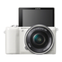 Sony a5100 16-50mm Mirrorless Digital Camera with 3-Inch Flip Up LCD (White)