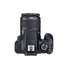 Canon EOS Rebel T6 Digital SLR Camera Kit with EF-S 18-55mm and EF 75-300mm Zoom Lenses (Black) + Lexar 128GB Memory Card