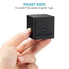Loa Anker Ultra Portable Pocket Size Wireless Bluetooth Speaker with 12 Hour Playtime, NFC Compatibility, Ultra Compact Ring Box Size (Black) - A7910