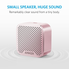Loa Anker SoundCore nano, Super-Portable Bluetooth Speaker, Wireless Speaker with Big Sound and Hands-Free Calling, works - Pink
