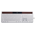 Bàn Phím Logitech Wireless Solar Desktop Keyboard K750 for Mac - Silver