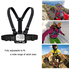 Sametop Adjustable Chest Mount Harness for Gopro Hero 5, 4, Session, 3+, 3, 2, 1 Cameras
