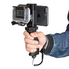 Fantaseal Ergonomic Action Camera Hand Grip Mount w/ Smartphone Clip for GoPro Grip GoPro Stabilizer Support for GoPro Hero 5 /4/3/Session