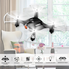 Cheerwing Syma X20 Pocket Drone 2.4Ghz Remote Control Mini RC Quadcopter with Altitude Hold and One Key Take-off / Landing Black