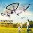 Cellstar FPV Drone with 720P HD Live Video WiFi Camera and Altitude Hold 2.4GHz 4CH 6-Axis Gyro RC Quadcopter with Extra Battery for Enthusiasts