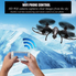 JXD 6-Axis Gyro Drone FPV RC Quadcopter with Wi-Fi HD 0.3MP Camera, High Hold CF Mode Mobile Phone Control RC Drone, Black