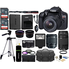 Canon EOS Rebel T6 18MP Wi-Fi DSLR Camera with 18-55mm IS II Lens + EF 75-300mm III Lens + SanDisk 32GB & 16GB Card + Wide Angle Lens + Telephoto Lens + Flash + Grip + Tripod - 48GB Accessories Bundle