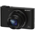 Sony Cyber-Shot DSC-WX500 Wi-Fi Digital Camera (Black) with 32GB Card + Battery + Charger + Case + Flex Tripod + Kit