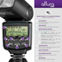 Altura Photo Professional Flash Kit for NIKON DSLR - Includes: I-TTL Flash (AP-N1001), Wireless Flash Trigger Set and Accessories