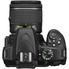 Nikon D3400 24.2 MP DSLR Camera with 18-55mm VR Lens Kit 1571B (Black) - (Certified Refurbished)