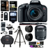 Canon EOS Rebel T7i Camera, EF-S 18-55 IS STM Lens Kit, Lexar 64GB, Ritz Gear Premium SLR Camera Bag, Polaroid Filter Kit, Flash and Accessory Bundle