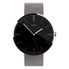 Motorola Moto 360 - Stone Grey Leather Smart Watch