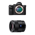 Máy ảnh Sony Alpha a7II Mirrorless Digital Camera (Body) và ống kính  55mm F1.8 Full Frame Prime Lens - Fixed