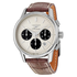 Longines Heritage Collection Automatic Chronograph Silver Dial Brown Leather Men's Watch L27494022 L2.749.4.02.2