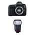 Canon EOS 5D Mark IV Full Frame Digital SLR Camera Body Speedlite Flash Bundle