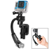 Fantaseal 3-Axis Inertia Gyro Stabilizer w/ GoPro Remote Control Holder Clip for GoPro Grip Handle GoPro Stabilizer GoPro Gimbal for GoPro Hero 4 / Session / 3+/3-Black