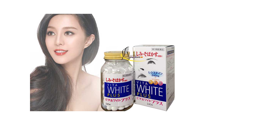 Vita White Plus Của Nhật - Viên Uống Trắng Da, Hỗ Trợ Trị Nám Và Tàn Nhang Hiệu Quả