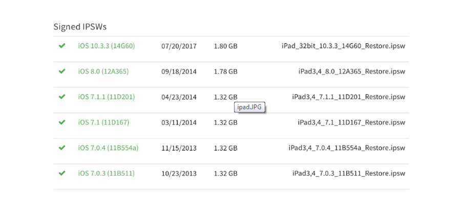 Apple mở sign cho phép hạ cấp iOS 6/7 cho một vài thiết bị cũ (update: Đã khoá lại))