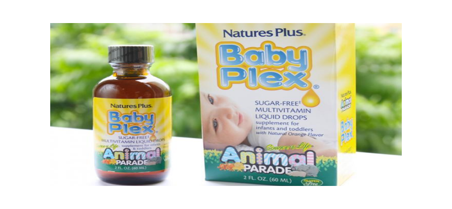 Vitamin Tổng Hợp Cho Trẻ Baby Plex Hãng Nature’s Plus Dạng Nước, 60ml