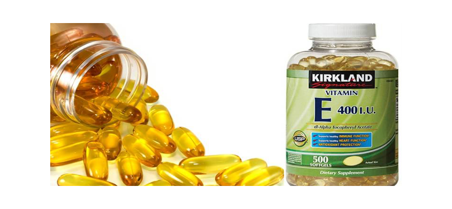 ​Vitamin E 400 IU 500 viên Kirkland của Mỹ - Đẹp da, làm chậm lão hóa