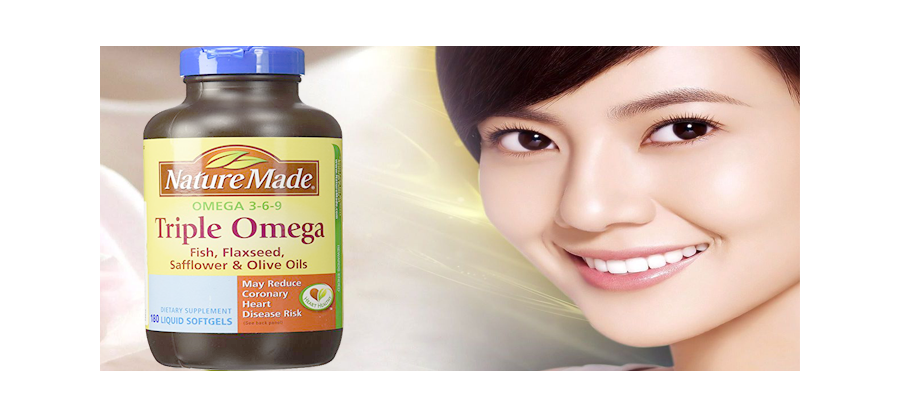 Omega 3 6 9 Nature Made ngừa suy giảm thị lực, bảo vệ tim mạch